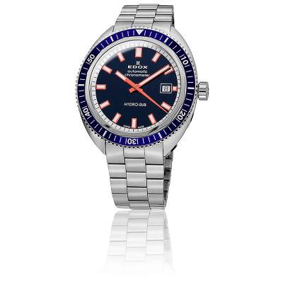 Montre Hydrosub automatique 80128 3BUM BUIO - Edox