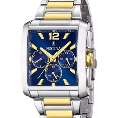Montre Timeless Chronograph Bleu F20637/1 - Festina