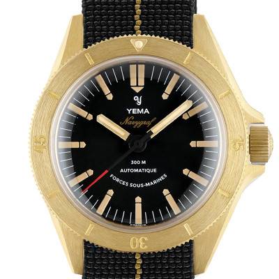 Montre Navygraf Bronze Parachute Marine Nationale YNAVZ22FSM-AAS - Yema