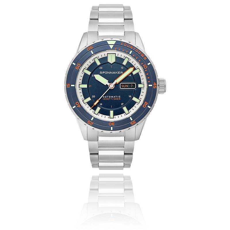 Montre Hass Automatic Azure Blue SP 5099 44 Spinnaker Ocarat