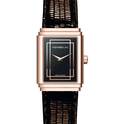 Art Déco 1925's Watch 17577PR04BR - Herbelin