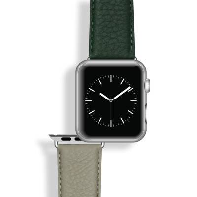 Aviator Medium Gray Apple Watch Watch Strap 5524200 - Bracelet Rochet
