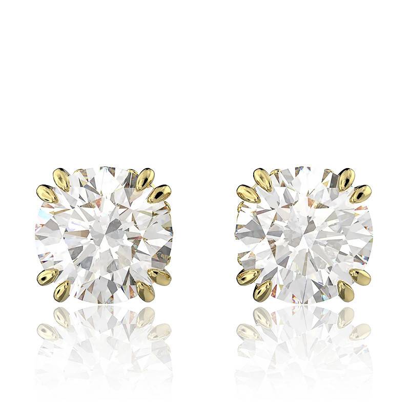 Boucles D'oreilles Fait Main En Céramique Et Cristaux Swarovski - Argenté, à Crochet, Style Goutte/dangle, Pour Femme