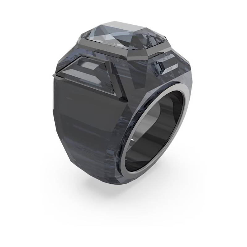 Bague Cocktail Chroma Noire en Ruth nium 5630325 Swarovski Ocarat