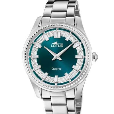 Pine Green Bliss Watch 18898/3 - Lotus