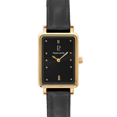Black and Gold Ariane Watch 057H533 - Pierre Lannier