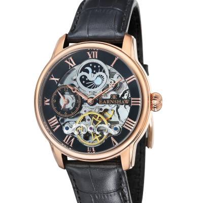 Montre Longitude Tuxedo Black ES-8006-07 - Thomas Earnshaw