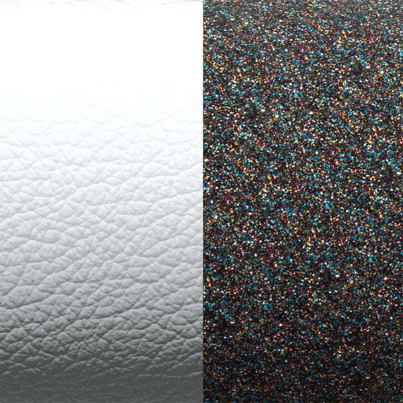 Cuir Manchette Aluminium/Voie Lactée, 14 & 25mm - Les Georgettes