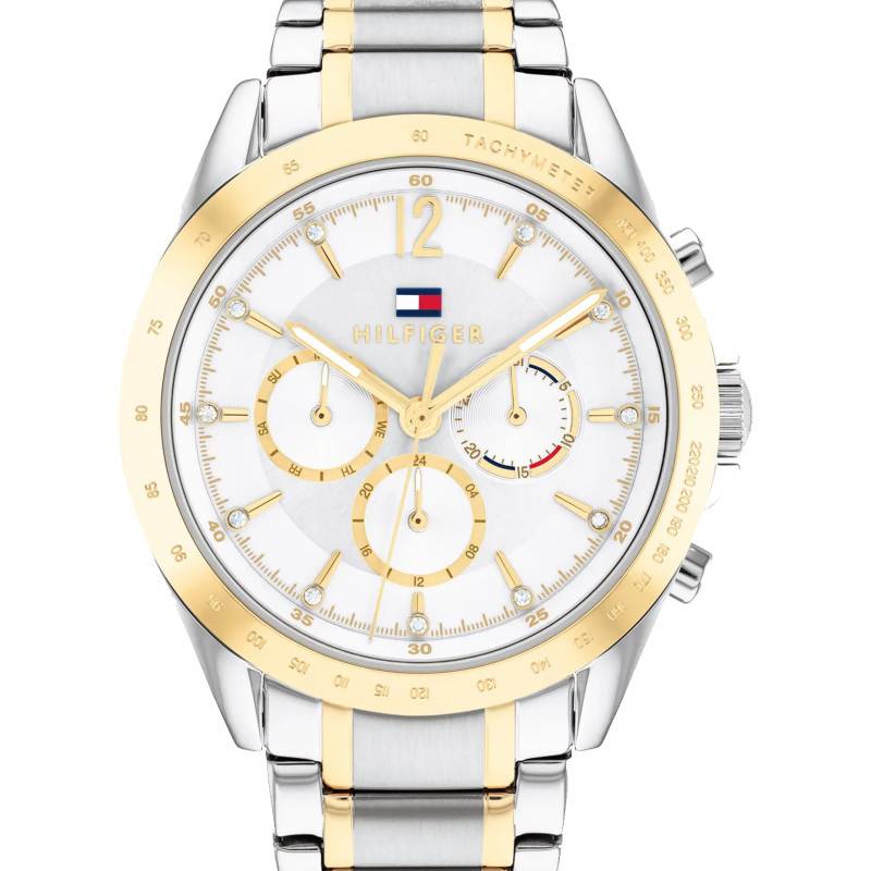 Montre tommy best sale hilfiger femme dorée