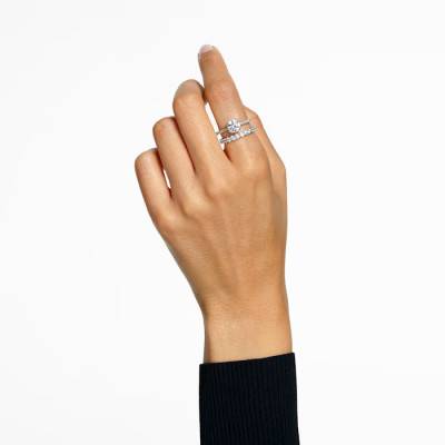 White Constella Princesse Rings - 5647662 - Swarovski