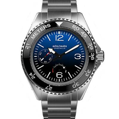 Montre Cristallo Professional Diver Bleu - Echo/Neutra