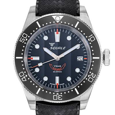 1545 Black Rubber 1545BKBKC.HT Watch - Squale