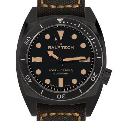 Montre The Beast Acier PVD Noir TBM 1101 - Ralf Tech