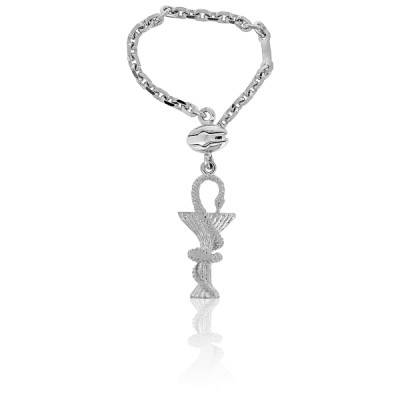 Caduceus Pharmacy Keychain - Artemis