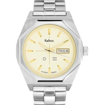 Octogone Champagne Watch 9124222 - Kelton