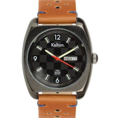RC 22 Damier Brown Watch 9121042 - Kelton