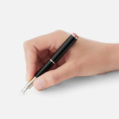 Montblanc Heritage Rouge & Noir "Baby" Special Edition Black Fountain Pen (M) MB127801 - Montblanc