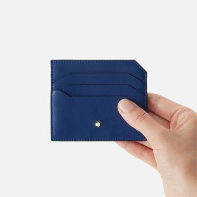 Porte-cartes Bleu 6cc Meisterstück MB130060 - Montblanc