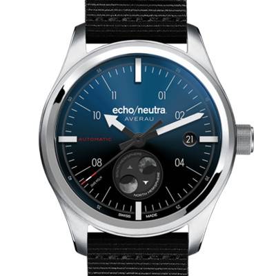 Averau 39 Moon Phase Blue Watch - Echo/Neutra