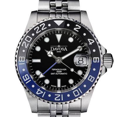 Davosa Ternos Ceramic GMT Watch 161.590.40/161.590.04 - Davosa