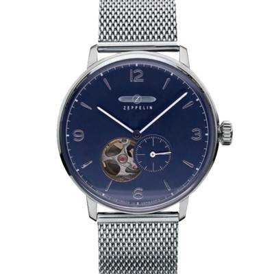 Hindenburg Open Heart Watch 8066M-3 - Zeppelin