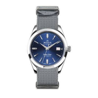 Bracelet Nato Nylon Gris - Milus
