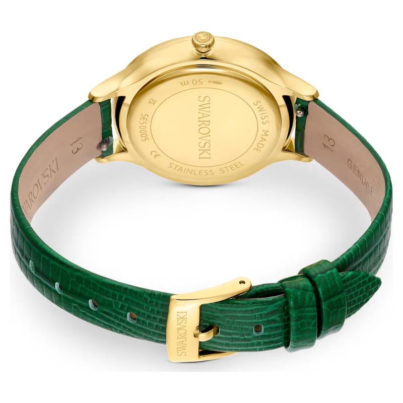 Montre Octea Nova Cuir Vert 5650005 Swarovski Ocarat