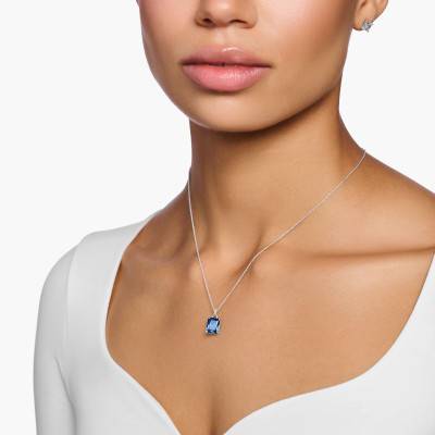 Collier Pierre Bleue Argent 925 KE1964-699-1, Longueur 45 cm - Thomas Sabo