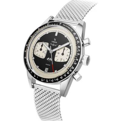Montre Rallygraf Meca-Quartz YMHF1580-A Reverse Panda YMHF1580-A - Yema