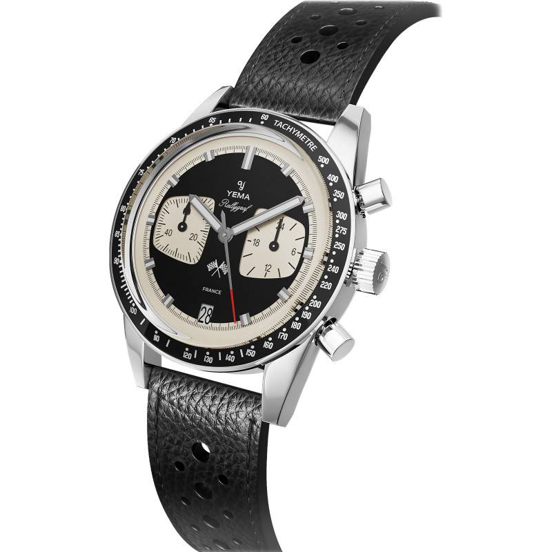 Montre Rallygraf Meca Quartz YMHF1580 A Reverse Panda Yema Ocarat