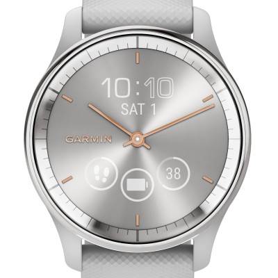 Montre Vivomove Trend Mist Gray & Silver - 010-02665-03 - Garmin
