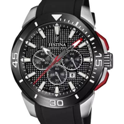 Black Chrono Bike Watch - F20642/4 - Festina