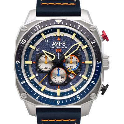 Hawker Hunter Dual Time Chronograph AV-4100-02 Watch - Avi-8