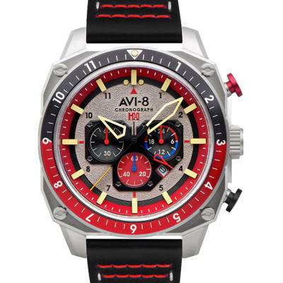 Hawker Hunter Dual Time Chronograph Watch AV-4100-03 - Avi-8