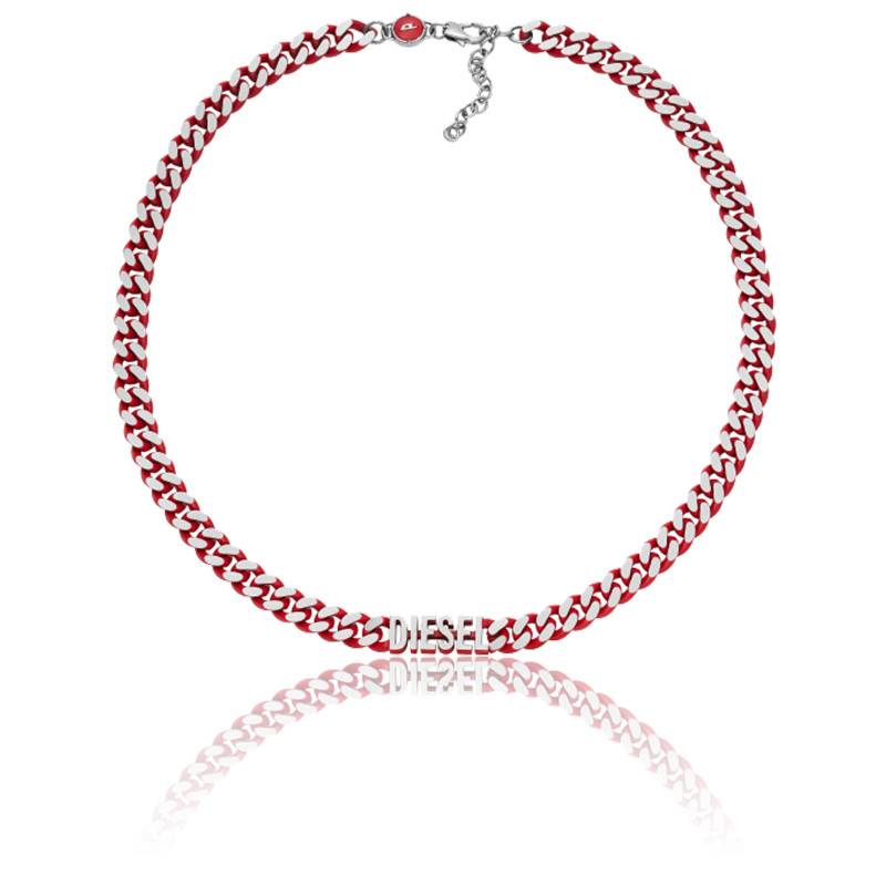 Collier plat Rouge