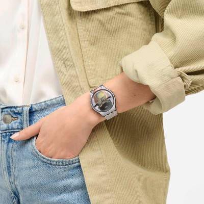 Watch Le Fils de l'Homme by René Magritte SUOZ350 - Swatch