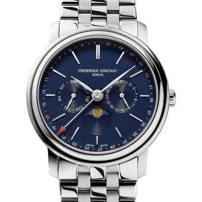 Montre Classics Index Business Timer FC-270N4P6B - Frédérique Constant