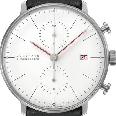 Max Bill Chronoscope Bauhaus 27/4303.02 Watch - Junghans