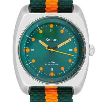 Montre RC2 Nato Vert Orange 9122442 - Kelton