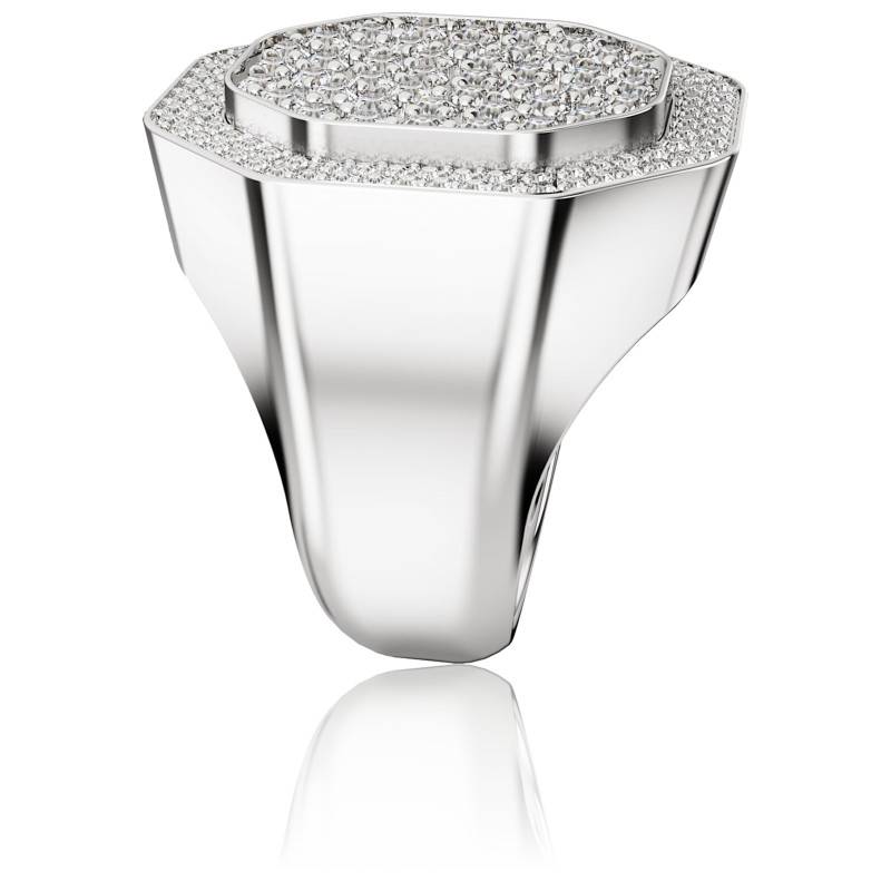 Bague en argent discount swarovski