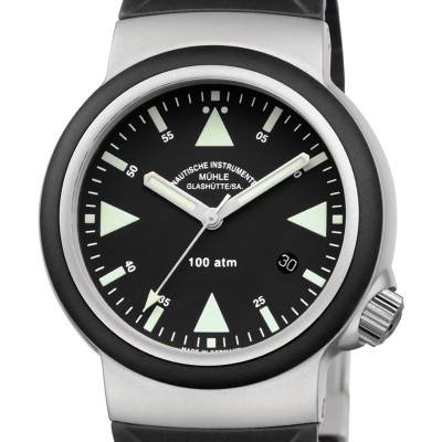 Montre S.A.R Rescue-Timer M1-41-03-KB - Mühle Glashütte