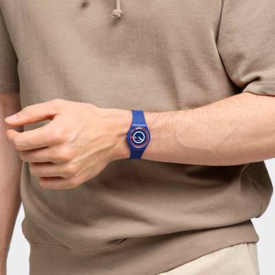 Montre Swatch Blue to Basics SO28N703 - Swatch