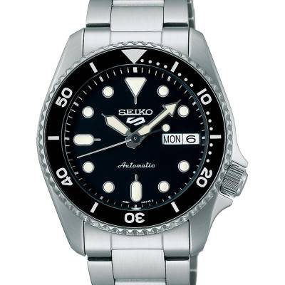 Seiko 5 Sports Men's Black Automatic Watch SRPK29K1 - Seiko 5 Sports