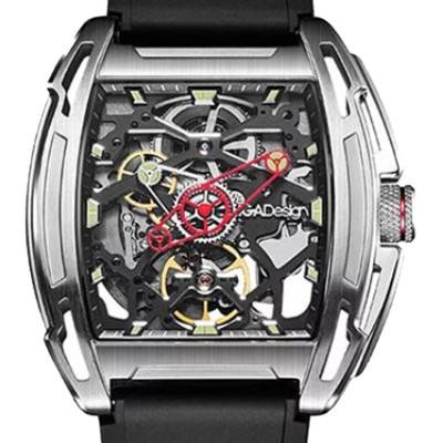 Silver Z Series Edge Exploration Watch Z062-SISI-W5BK - Ciga Design