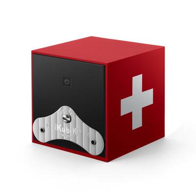 Swiss Flag Red Startbox Rotating Watch Winder 300.SK01.STB004/C - SwissKubik