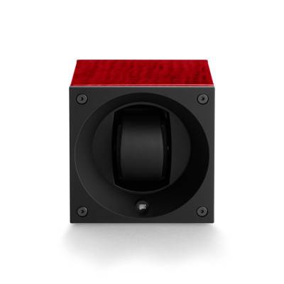 Ecrin Rotatif Masterbox Érable Sycomore Rouge - Swiss Kubik