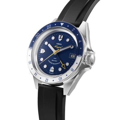 Montre Navygraf Marine Nationale GMT YNAV23MN-GRBS - Yema