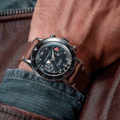 Montre Chronomaster Broad Arrow Automatic 86001A02 - Nivada Grenchen