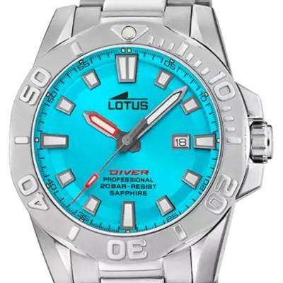 Montre Diver Turquoise 18926/2 - Lotus