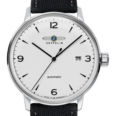 Black Hindenburg Automatic Watch 8064-1 - Zeppelin